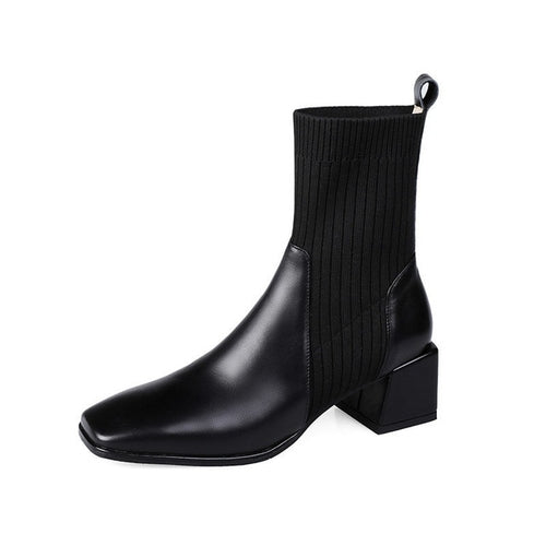 2023 Autumn Winter New Ankle Socks Shoes Women Fashion Large Size 42
