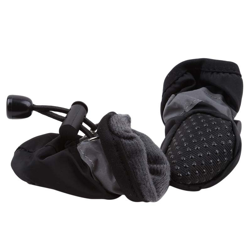 4pcs Antiskid Puppy Shoes Waterproof Winter Pet Dog Anti slip Rain