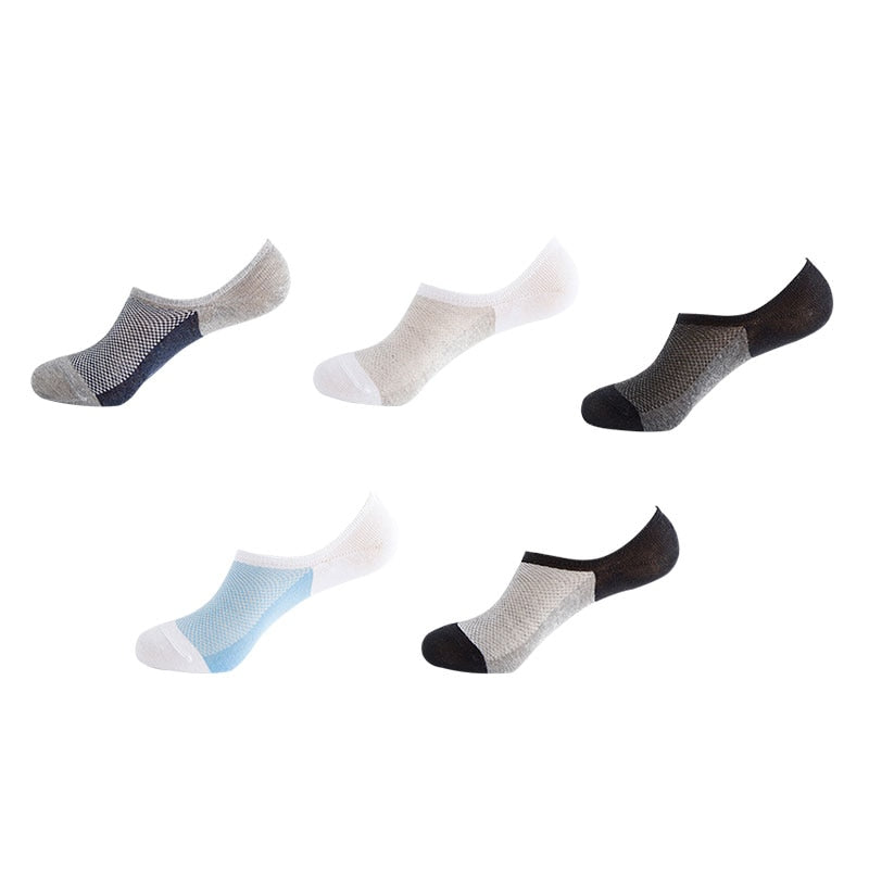 Men Socks Invisible Summer | Men Invisible Silicone Socks | Silicone