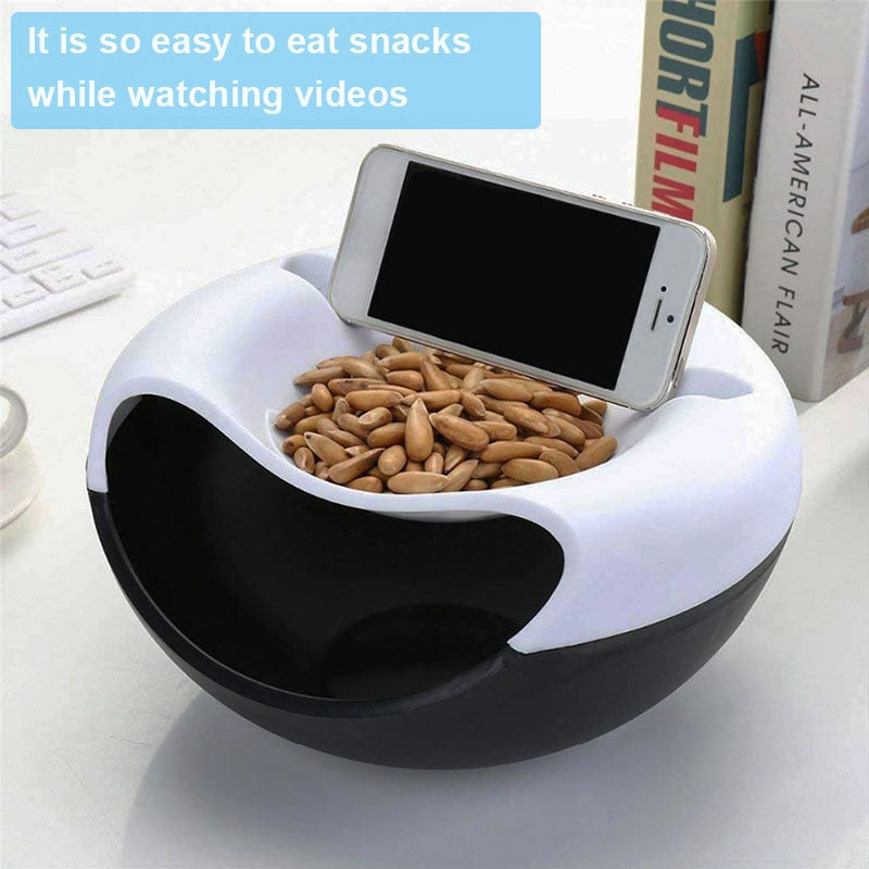 Creative Shape Lazy Snack Bowl Plastic