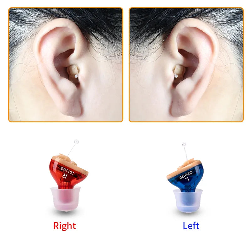 Q10 Hearing Aids Audifonos for Deafness Elderly Adjustable Micro