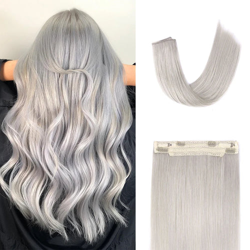 Wire Hair Extension Ombre Wire Real Human Hair Extensions Natural Remy