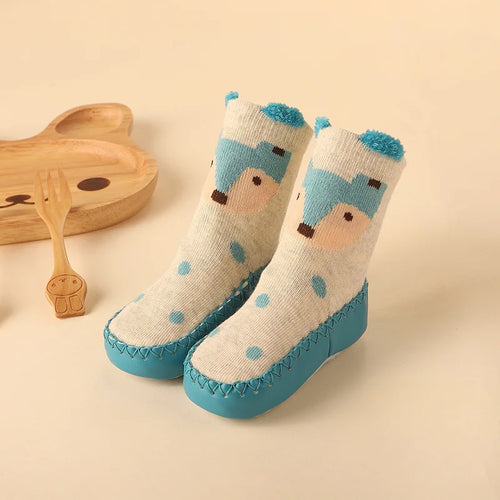 Toddler Indoor Sock Shoes Newborn Baby Socks Winter Thick Terry Cotton