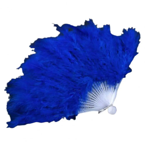 Pretty Hand Held Fan Fine Texture Show Props Fashion Faux Peacock