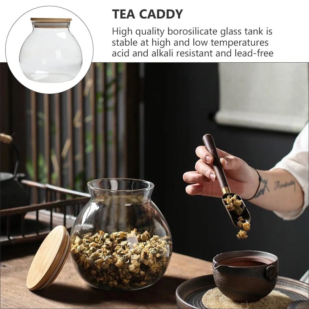 Storage Jars With Lids Tea Cereal Can Container Biscuit Empty Candy Go