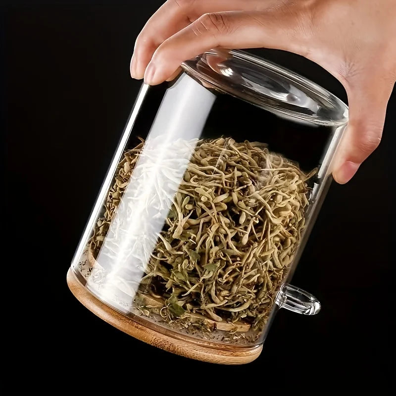 18oz Airtight Glass Jars With Lids And Spoons, Candy Jars With Lids,