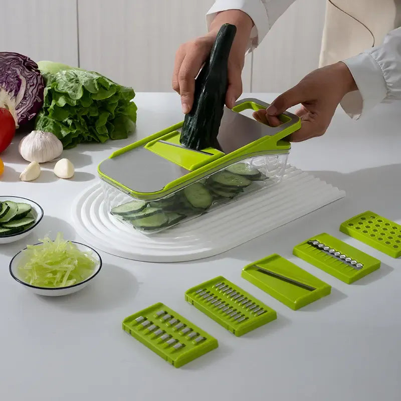 Multifunctional Vegetable Slicer Cutter Onion Cheese Grater Potato