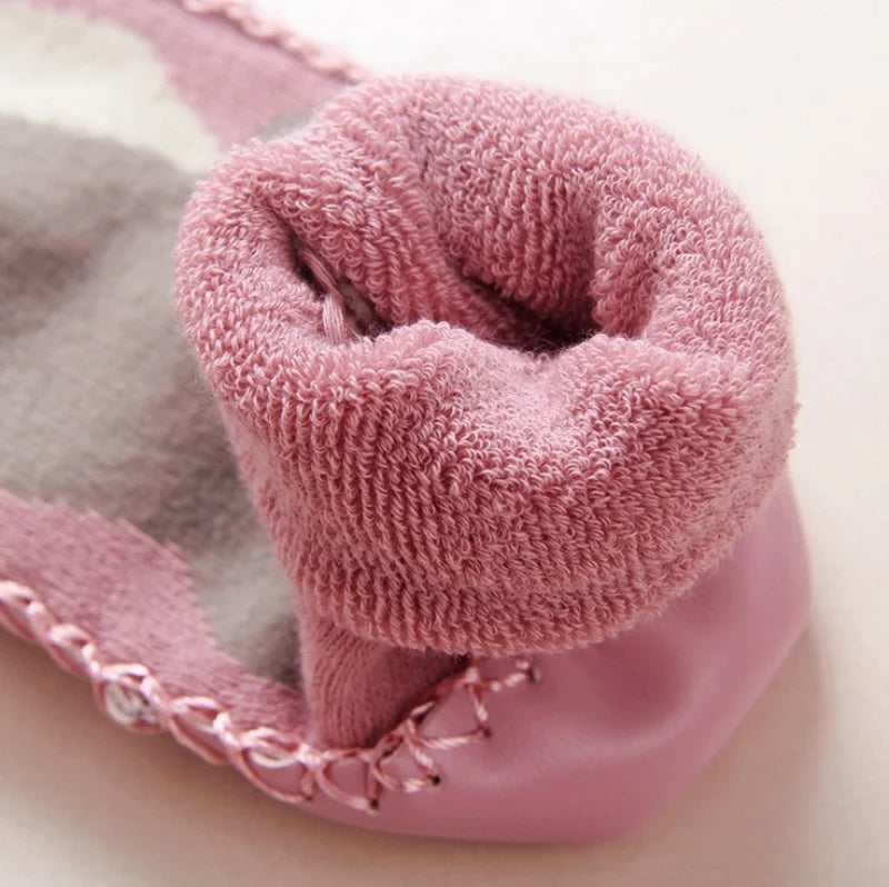 Toddler Indoor Sock Shoes Newborn Baby Socks Winter Thick Terry Cotton