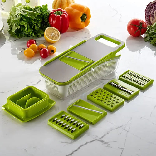 Multifunctional Vegetable Slicer Cutter Onion Cheese Grater Potato