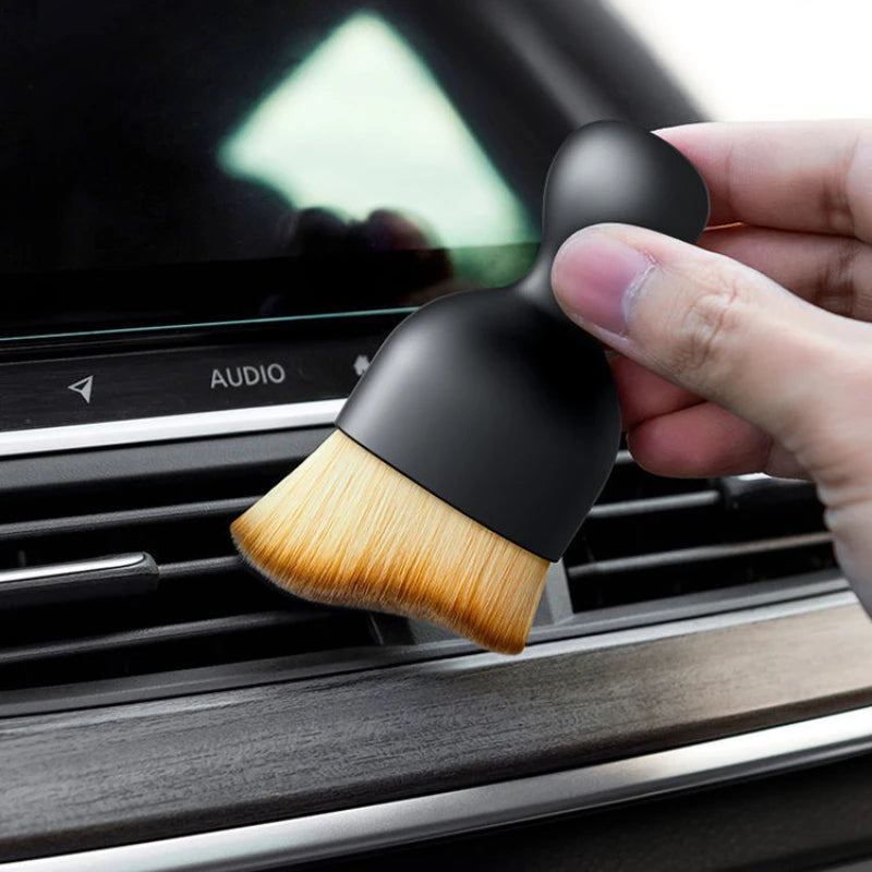 Car Vent Cleaning Soft Brush with Casing Car Interior Cleaning Tool