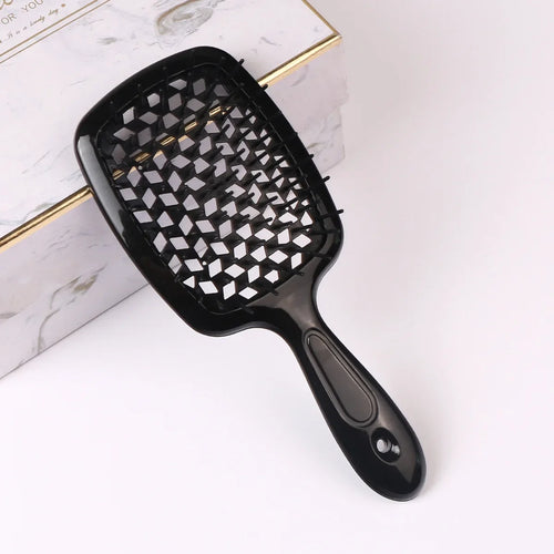 Tangled Hair Comb Detangling Hair Brush Massage Combs Hollow Out Wet