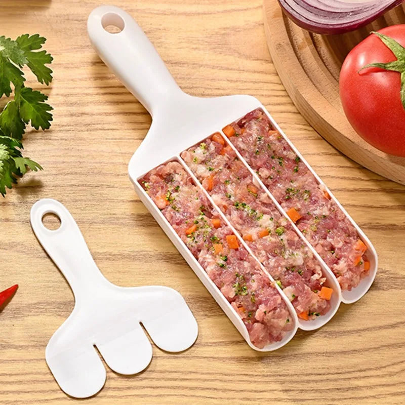 Creative Kitchen Three Four Rice-meat Dumplings Maker Fish Ball