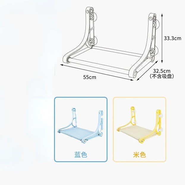Cat Resting Shelf Cat Window Hammock for Cats Suction Cups Extra