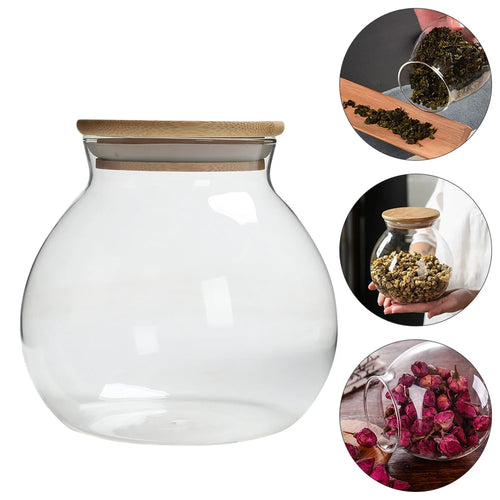 Storage Jars With Lids Tea Cereal Can Container Biscuit Empty Candy Go