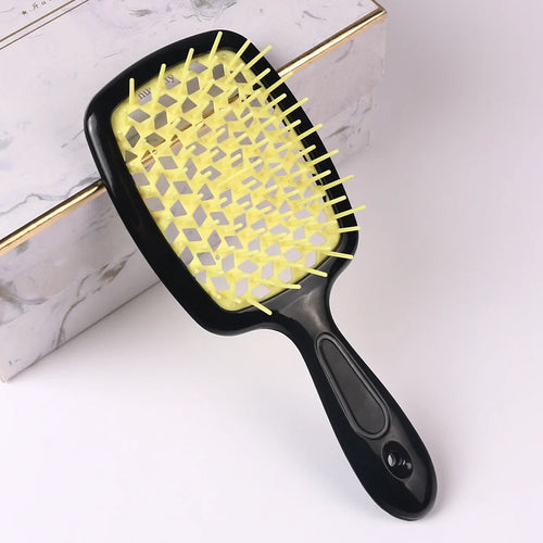 Tangled Hair Comb Detangling Hair Brush Massage Combs Hollow Out Wet