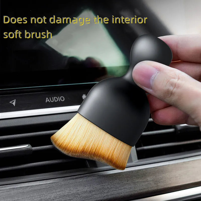 Car Vent Cleaning Soft Brush with Casing Car Interior Cleaning Tool