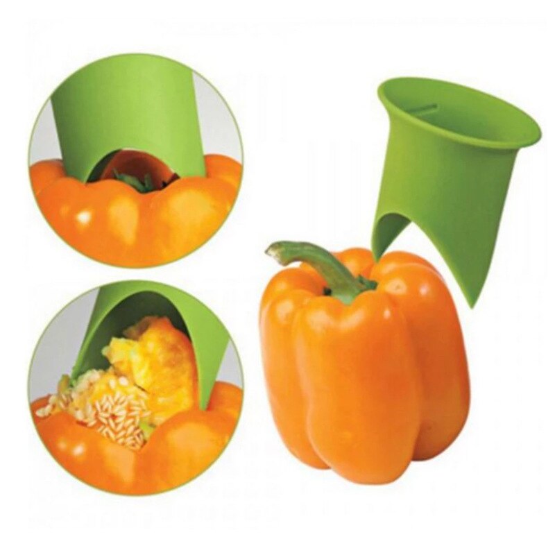 Slicer Vegetable Cutter Random Pepper Fruit Tools Cooking Device 2pcs