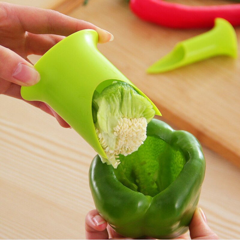 Slicer Vegetable Cutter Random Pepper Fruit Tools Cooking Device 2pcs