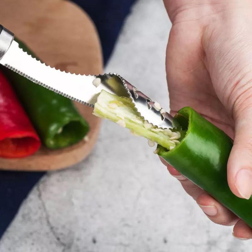 Tomato Core Remover | Vegetable Slicer | Pepper Remover | Deseeder