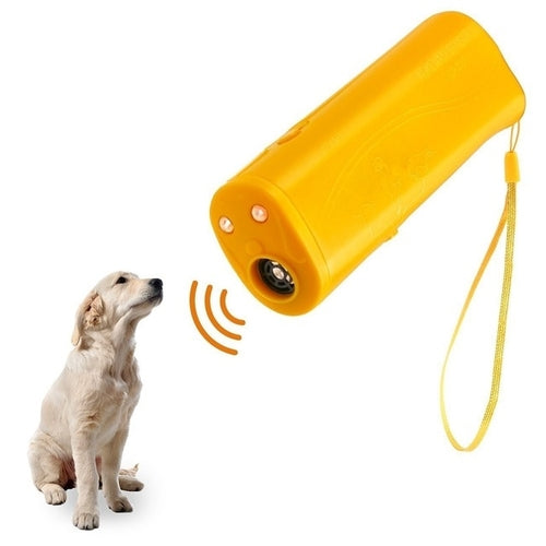 3 in 1 Pet Dog Repeller Whistle Ultrasonic Anti Barking Stop Bark