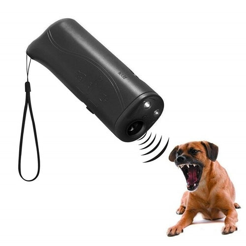 3 in 1 Pet Dog Repeller Whistle Ultrasonic Anti Barking Stop Bark