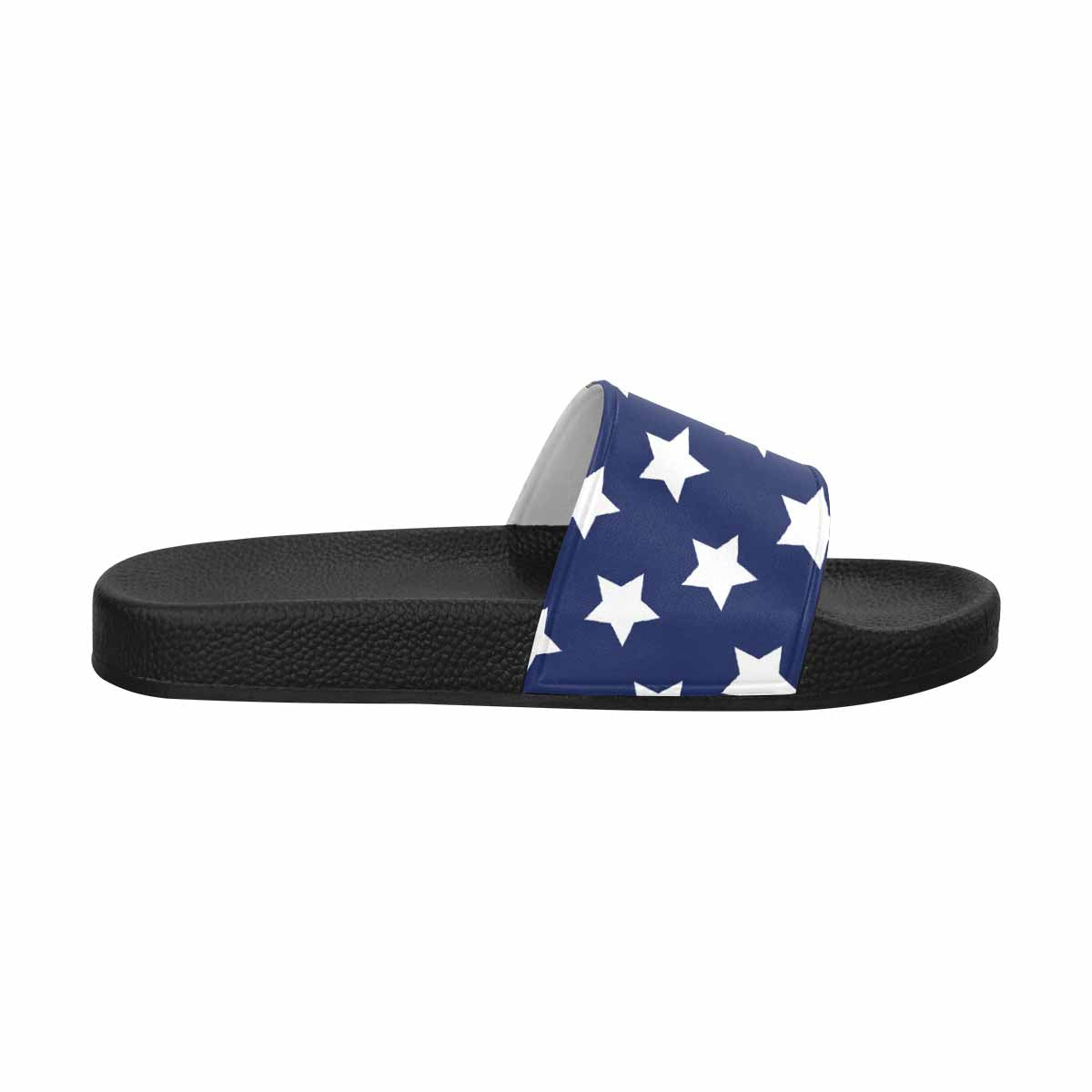 Womens Slide Sandals, Stars and Stripes Print