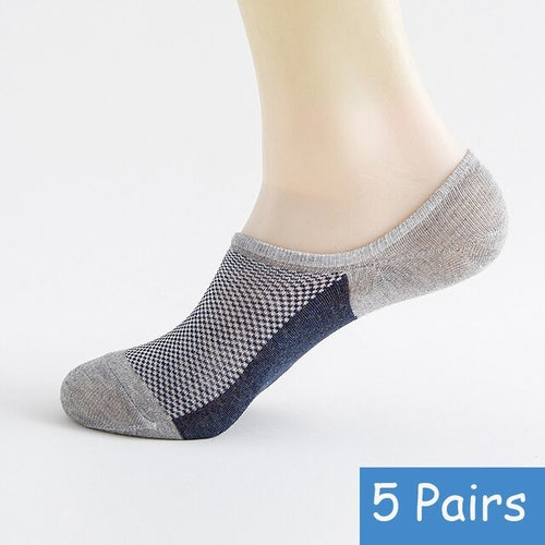 Men Socks Invisible Summer | Men Invisible Silicone Socks | Silicone