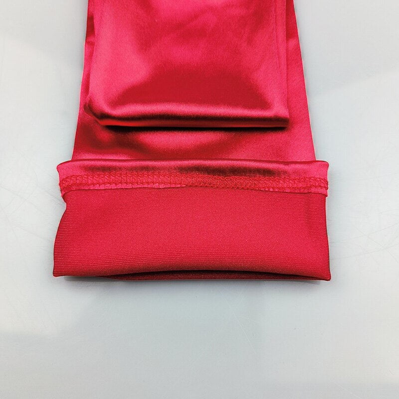 65CM 70CM Lengthen Satin Gloves Women Wedding Evening Party Etiquette
