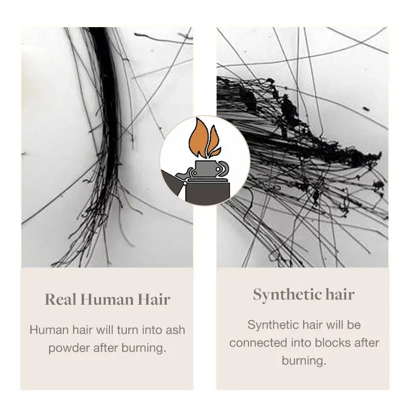 Seamless PU Clip Hair Extensions Human Hair Invisible Balayage Ombre