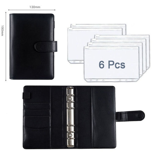 Budget Planner 2023 Cash Envelope Savings Money 6 Holes Binder for
