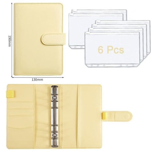 Budget Planner 2023 Cash Envelope Savings Money 6 Holes Binder for