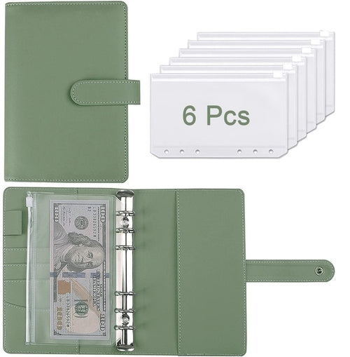 Budget Planner 2023 Cash Envelope Savings Money 6 Holes Binder for