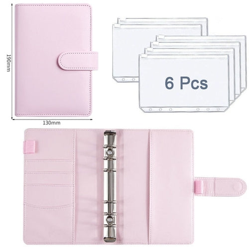 Budget Planner 2023 Cash Envelope Savings Money 6 Holes Binder for