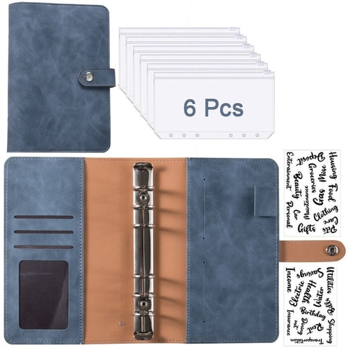 Budget Planner 2023 Cash Envelope Savings Money 6 Holes Binder for