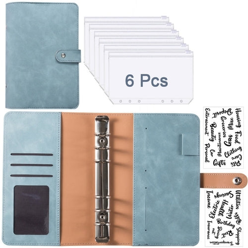 Budget Planner 2023 Cash Envelope Savings Money 6 Holes Binder for