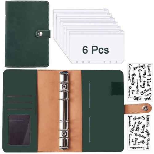 Budget Planner 2023 Cash Envelope Savings Money 6 Holes Binder for