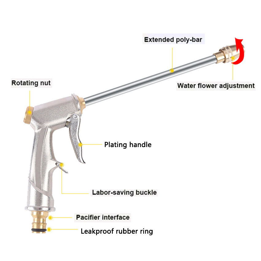 Expandable Magic Hose Pipe High-pressure Car Wash Hose Adjustable