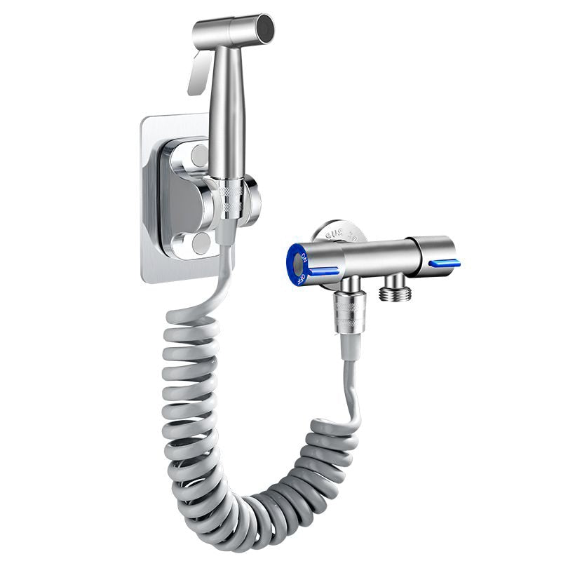 Handheld Bidet Sprayer Set 304 Stainless Steel Spray Gun Shower