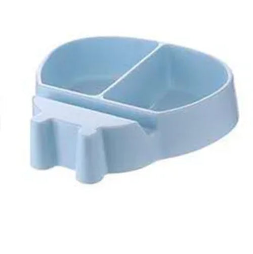 Plates For Food Creative Shape Lazy Snack Bowl Plastic Double Layers