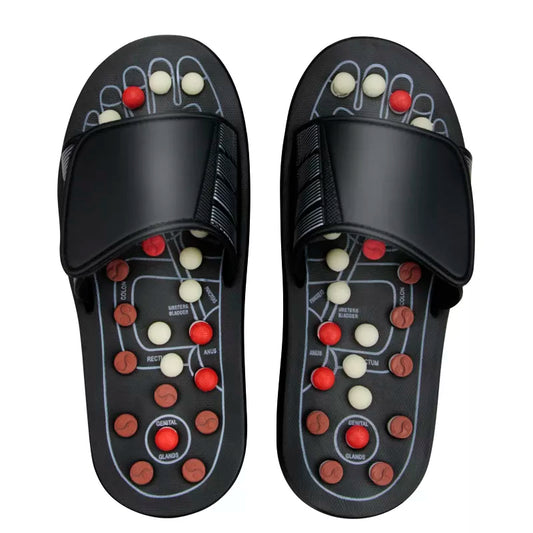 Feet Massage Slippers Foot Reflexology Acupuncture Therapy Massager