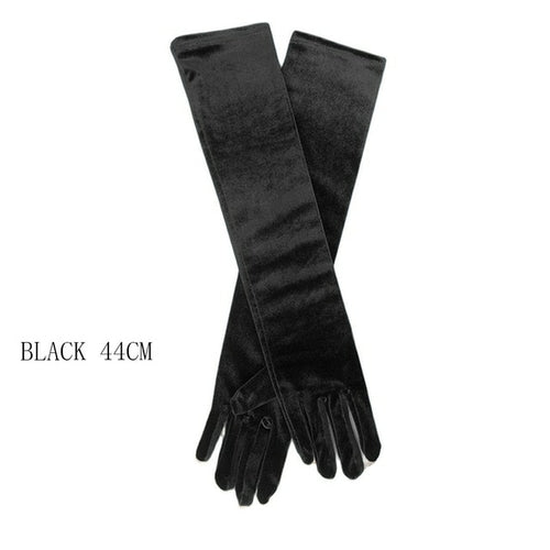 Multicolor 3 Lengths Noble Banquet Style Women Gold Velvet Long Dinner