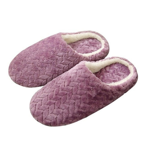 New Christmas Elk Cotton Slippers For Men Women Lovely Cartoon Home