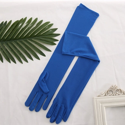 Summer Women Long Gloves | Gloves Long Sunscreen Silk | Long Gloves