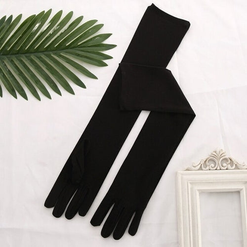 Summer Women Long Gloves | Gloves Long Sunscreen Silk | Long Gloves