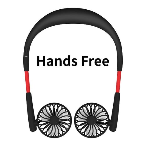 Portable USB Rechargeable Neckband Lazy Neck