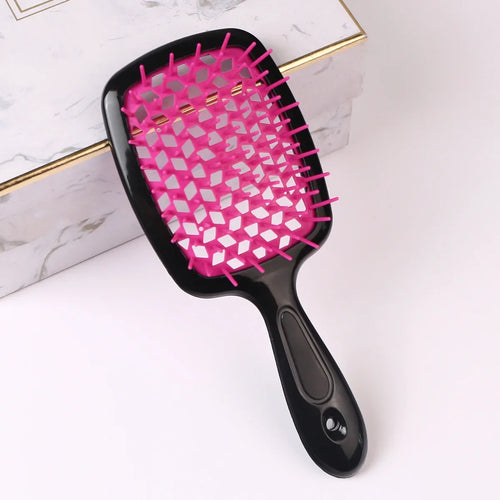 Tangled Hair Comb Detangling Hair Brush Massage Combs Hollow Out Wet