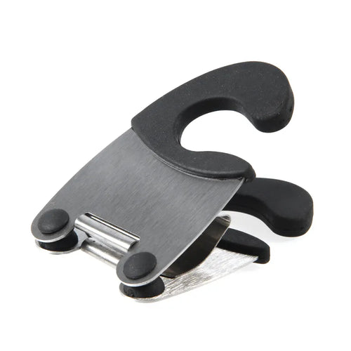 1Pcs Stainless Steel Pot Side Clips Anti-scalding Spoon Holder Kitchen
