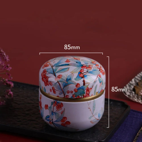Tea Caddy Tea Box Containers Candle Cans Coffee Candy Snacks Small Tin