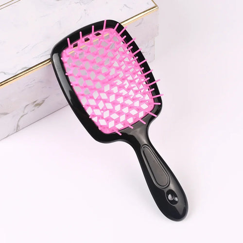 Tangled Hair Comb Detangling Hair Brush Massage Combs Hollow Out Wet