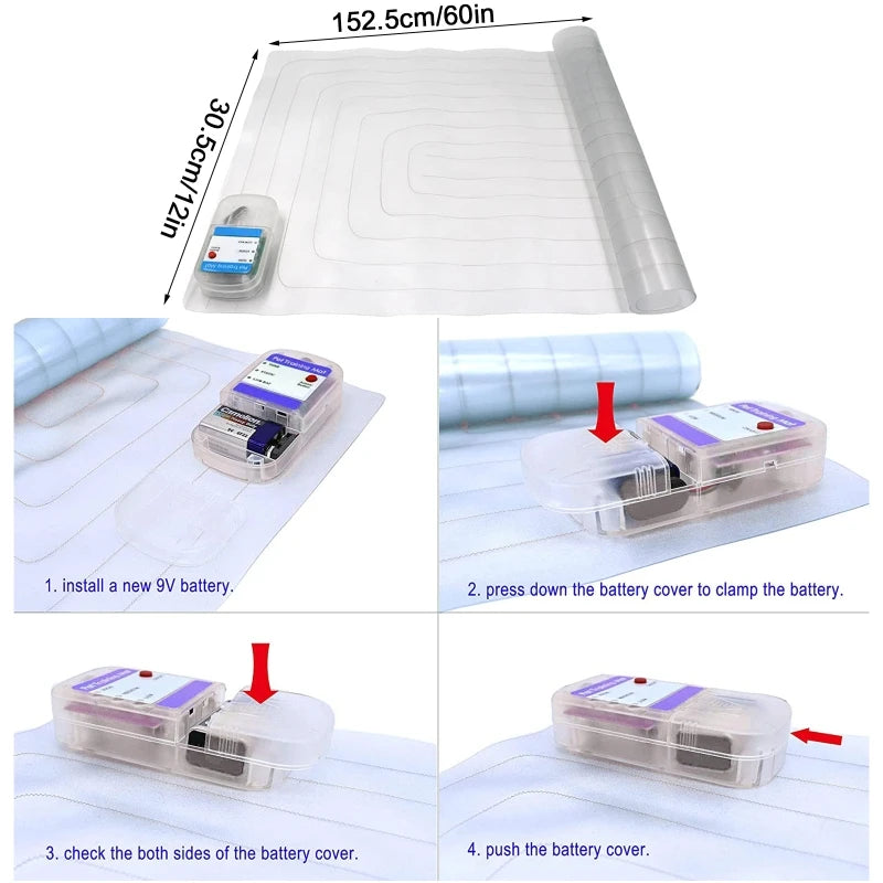 Pet Shock Mat Training Mats for Cats Dogs Keeping Cats Dogs Off